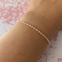 Beżowa bransoletka