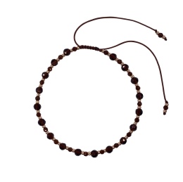 Brązowa bransoletka