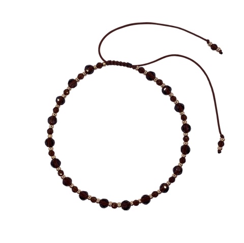 Brązowa bransoletka