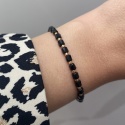 Czarna bransoletka