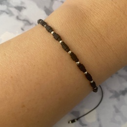 Czarna bransoletka