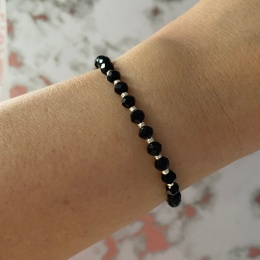 Czarna bransoletka