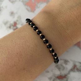 Czarna bransoletka