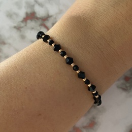 Czarna bransoletka