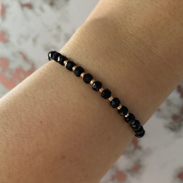 Czarna bransoletka