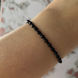 Czarna bransoletka