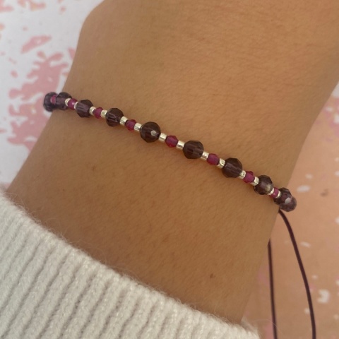 Fioletowa bransoletka