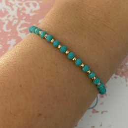 Turkusowa bransoletka
