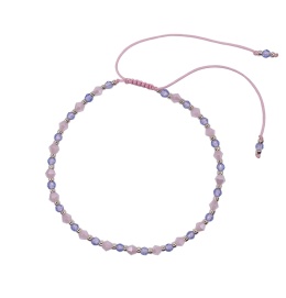 Różowa bransoletka