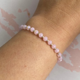 Różowa bransoletka