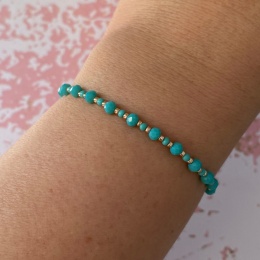 Turkusowa bransoletka